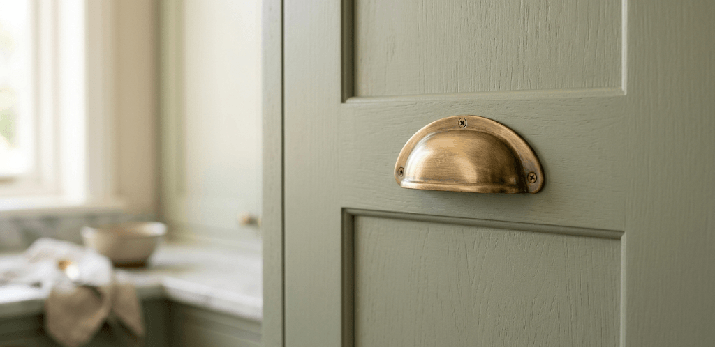 Shaker style kitchen cabinet doors, a popular choice for a kitchen refurbishment
